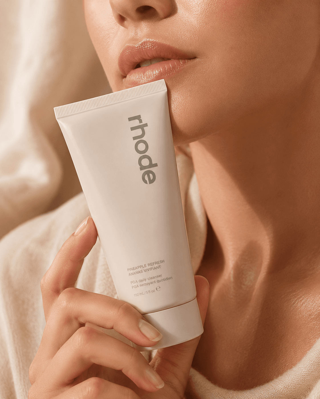 Premium beauty campaign still